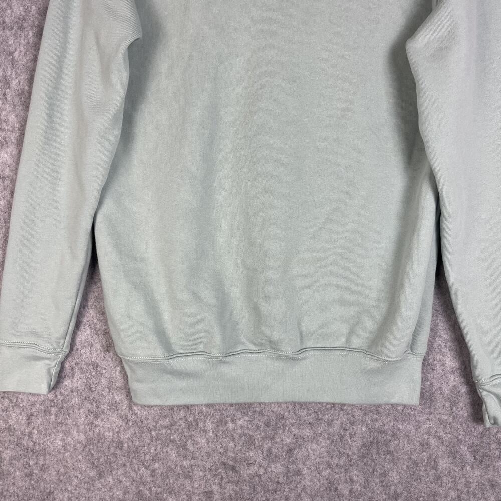 Kiel James Patrick Sweatshirt Womens XS Green Rose All Day Wine Embroidered Soft - Picture 11 of 12